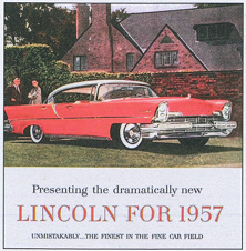 1957 Lincoln Premier Coupe
